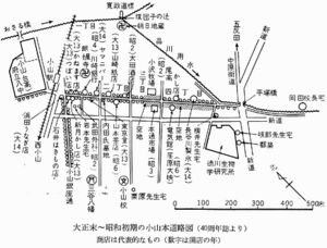 大正末 昭和初期の小山本道略図.jpg